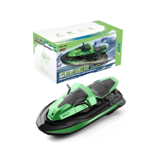 JJRC RACING BOAT S9 WITH DUAL MOTOR DESIGN GREEN JJRC RACING BOAT S9 WITH DUAL MOTOR DESIGN GREEN